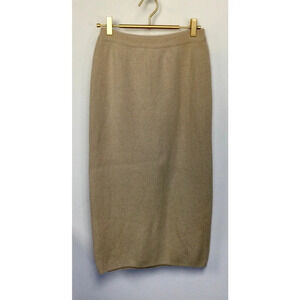 Vintage Women's Jeanne Pierre Skirt, Size S,‎ Beige